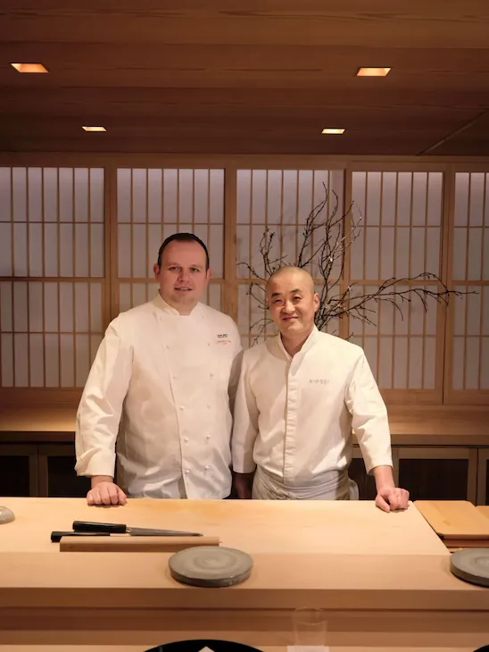 Image showing Adam Smith of Woven by Adam Smith and Hirotaka Wada of Sushi Kanesaka