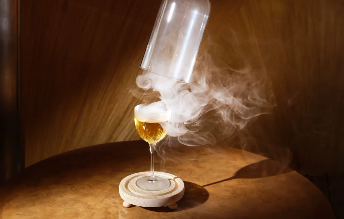 Essentia menu at The Vesper Bar at The Dorchester