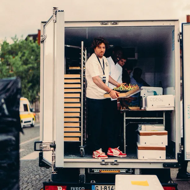 Picture of Louis Vuitton Fashion Show with Plaza Athénée's team