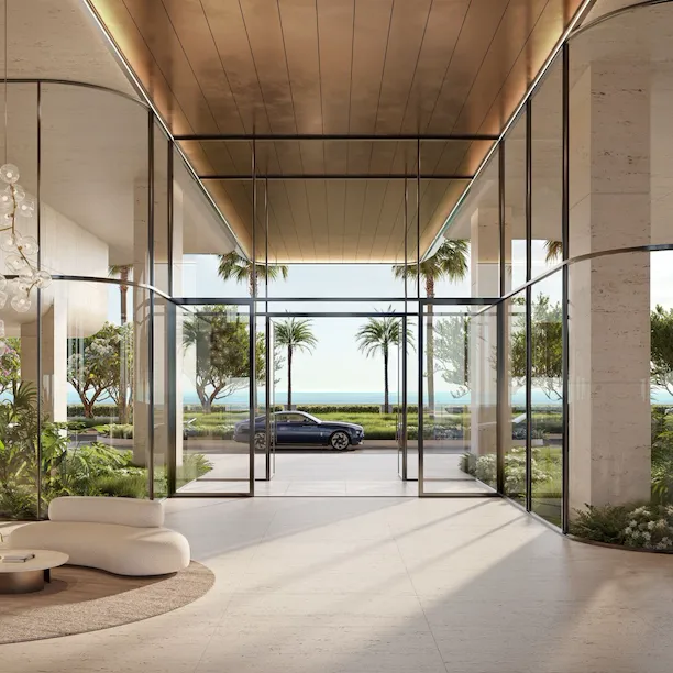 Render of The Alba residences, Dubai