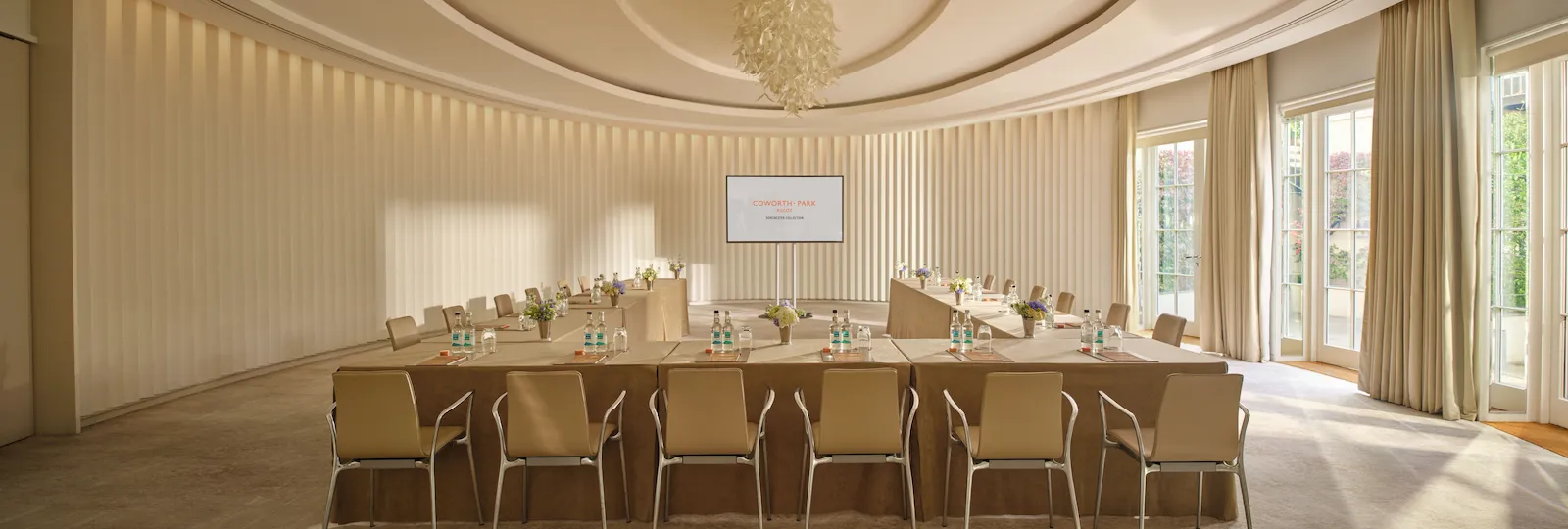 Meeting and Event Oval room Corporate Dorchester Collection