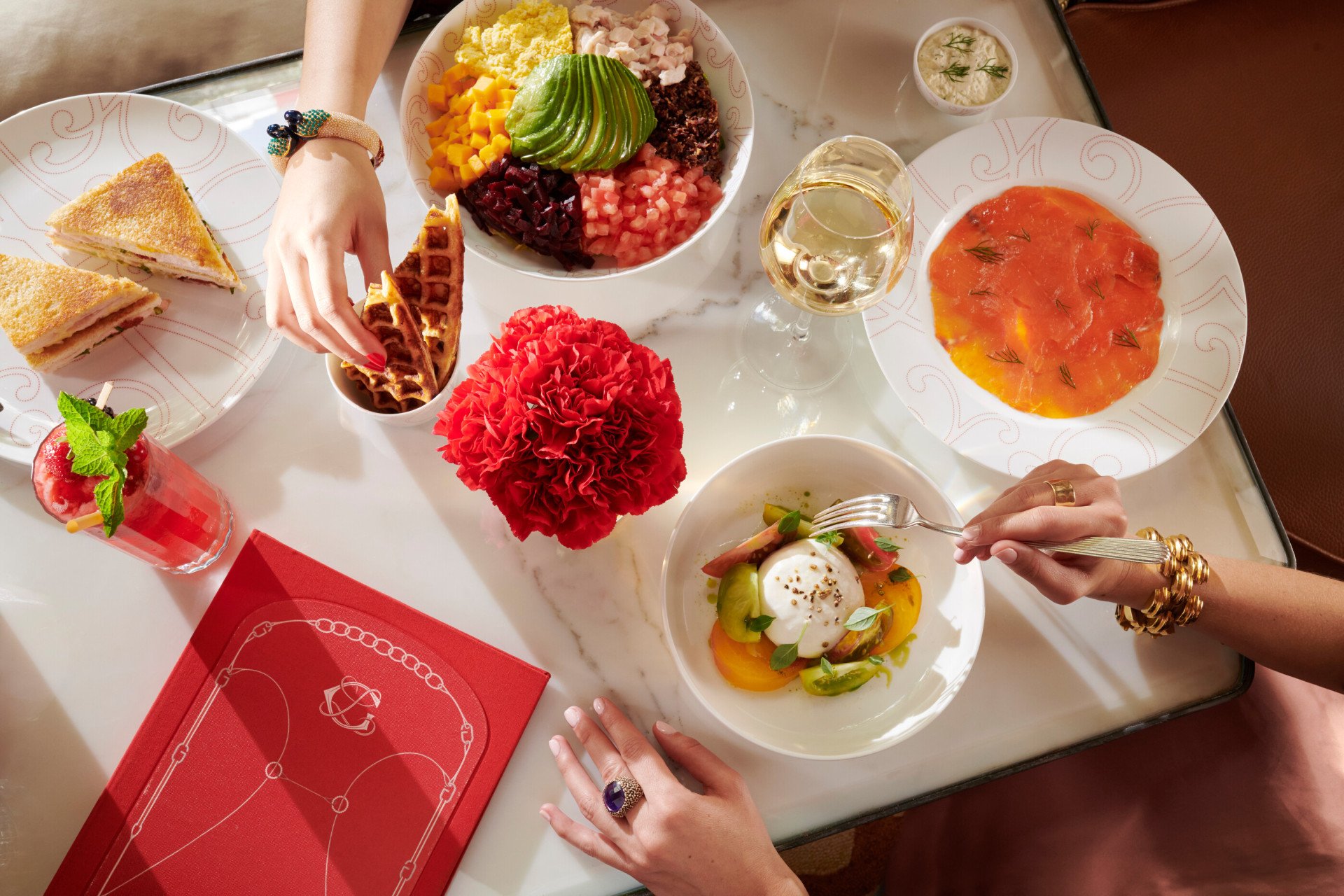 at La Galerie, Hôtel Plaza Athénée, Paris