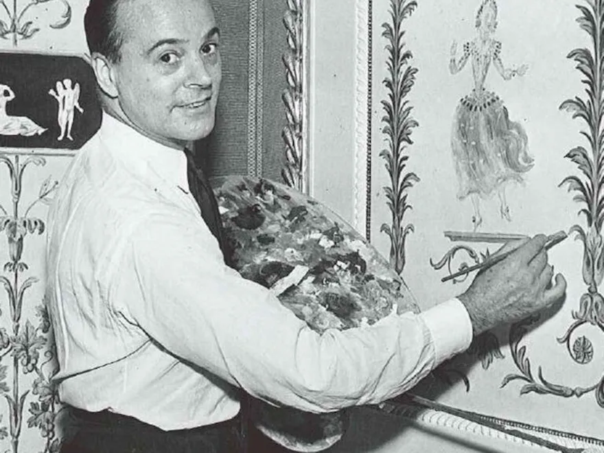 The Dorchester Oliver Messel 1952 Penthouse Pavilion Portrait