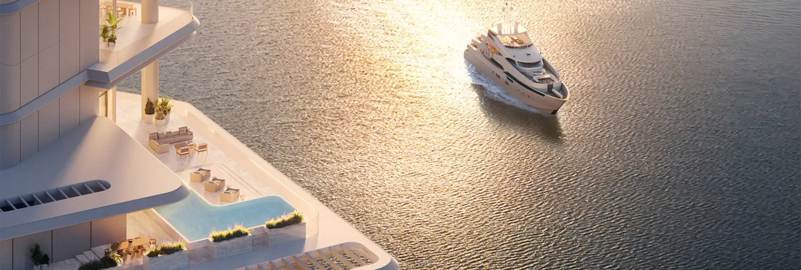 CGI's of Vela residences, Dubai