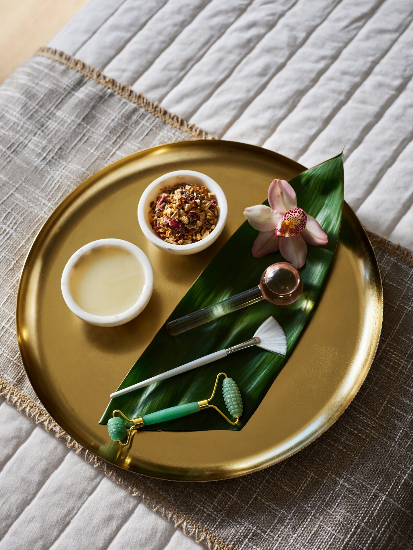 Spa products at The Beverly Hills Hotel Spa 