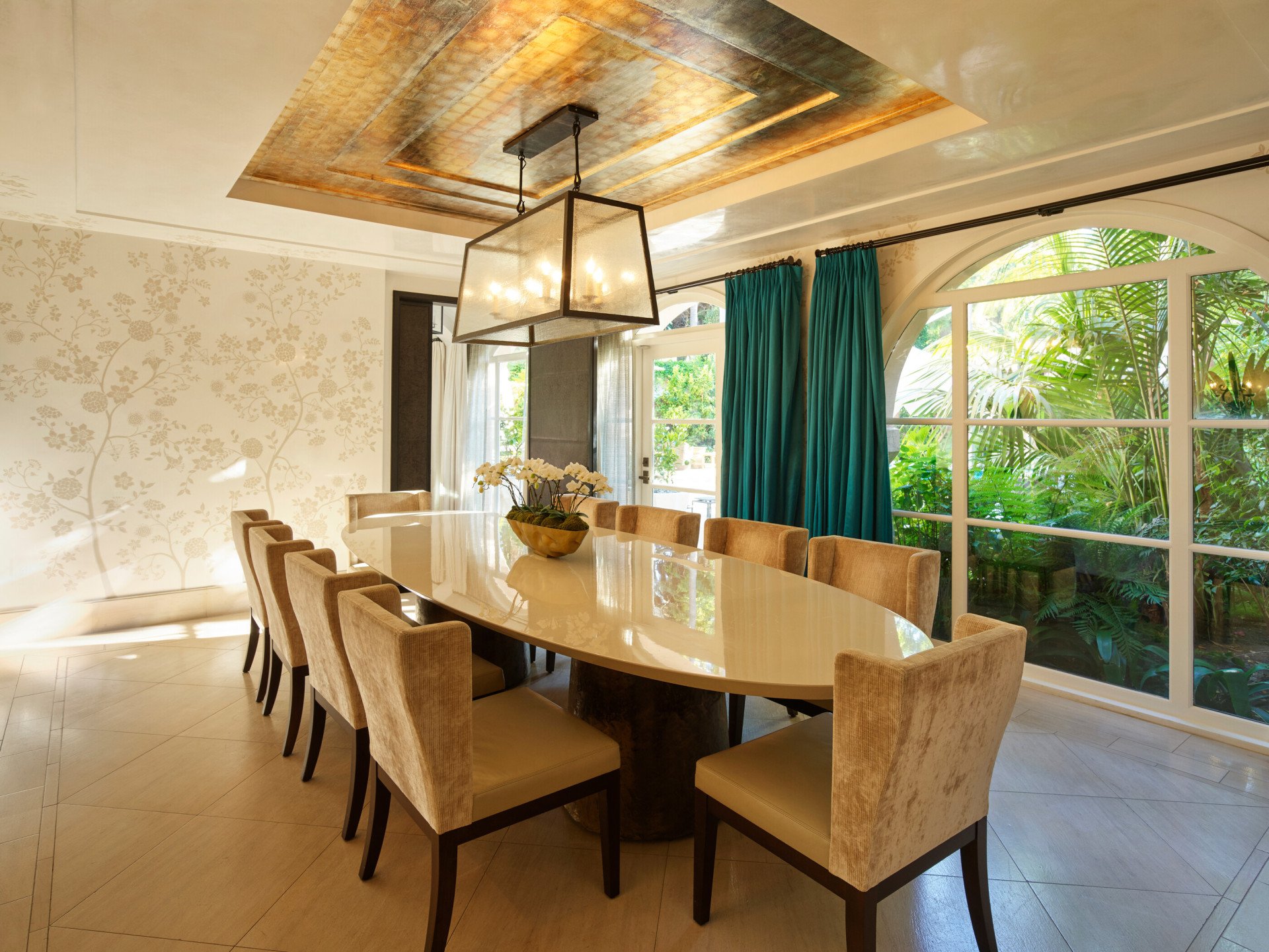 Presidential Suite bedroom at Hotel Bel-Air