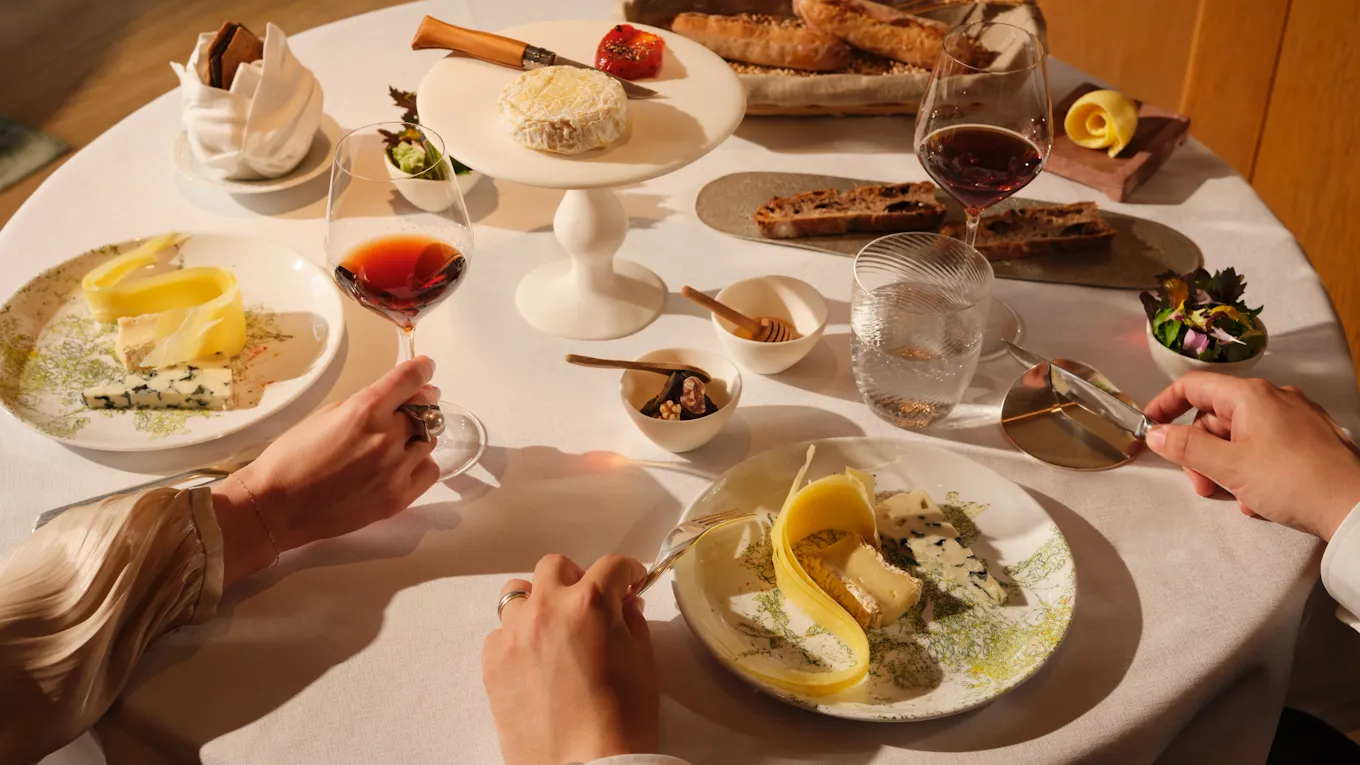 The Dorchester Alain Ducasse Cheese Course