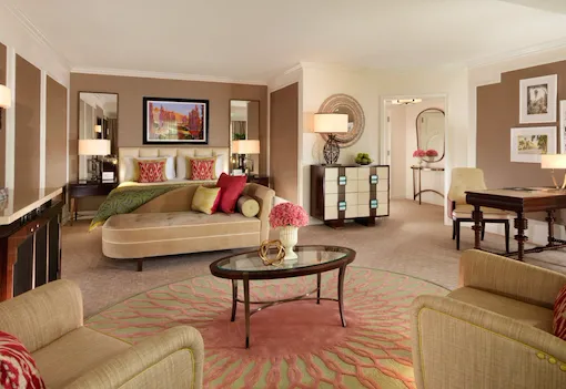 Junior Suite with Desk and sitting area, The Beverly Hills Hotel