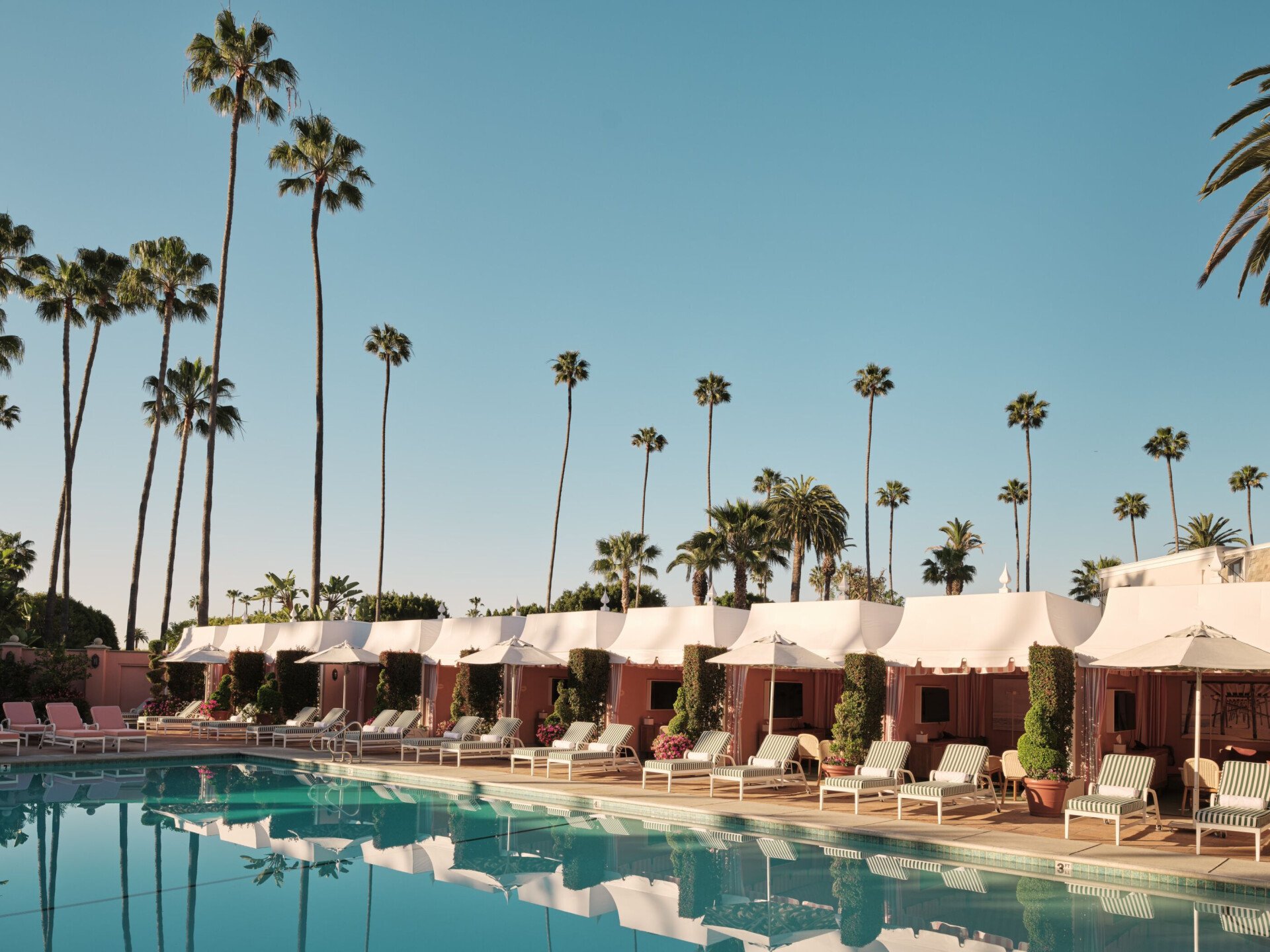 pool cabana side full view