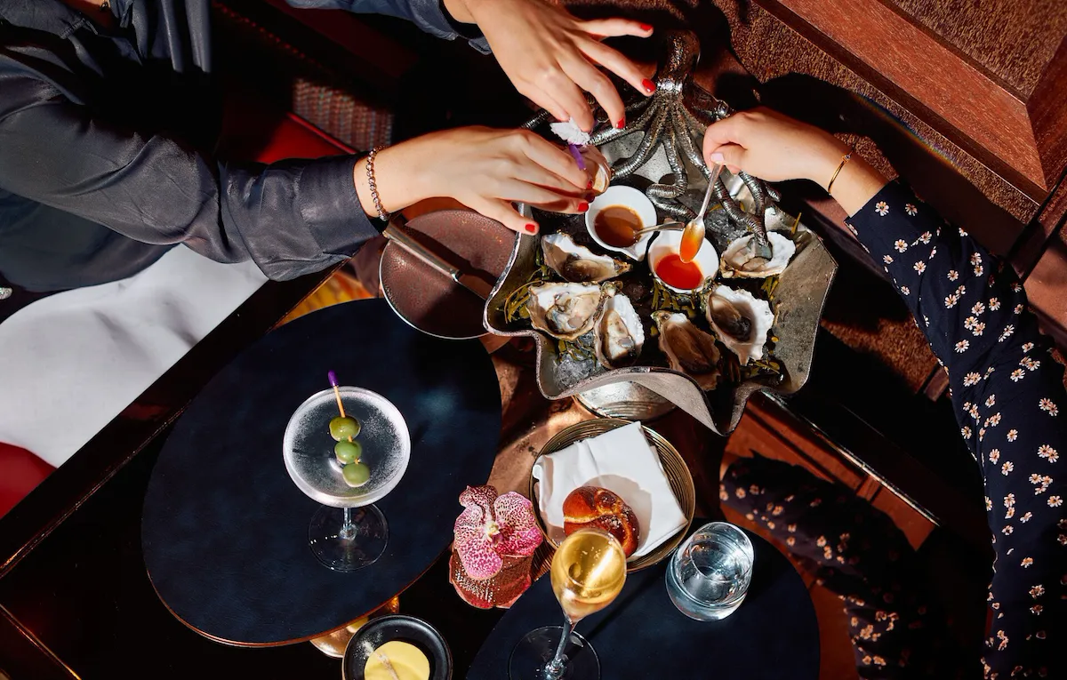 CUT at 45 Park Lane Oysters & Martinis