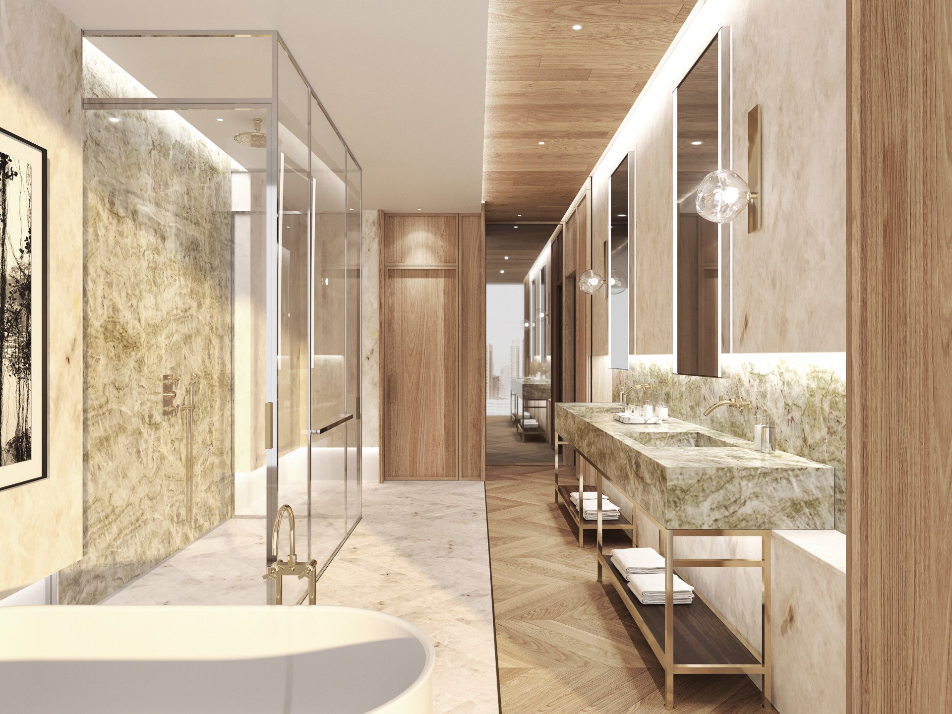 Suite duplex CGI, The Lana Dubai