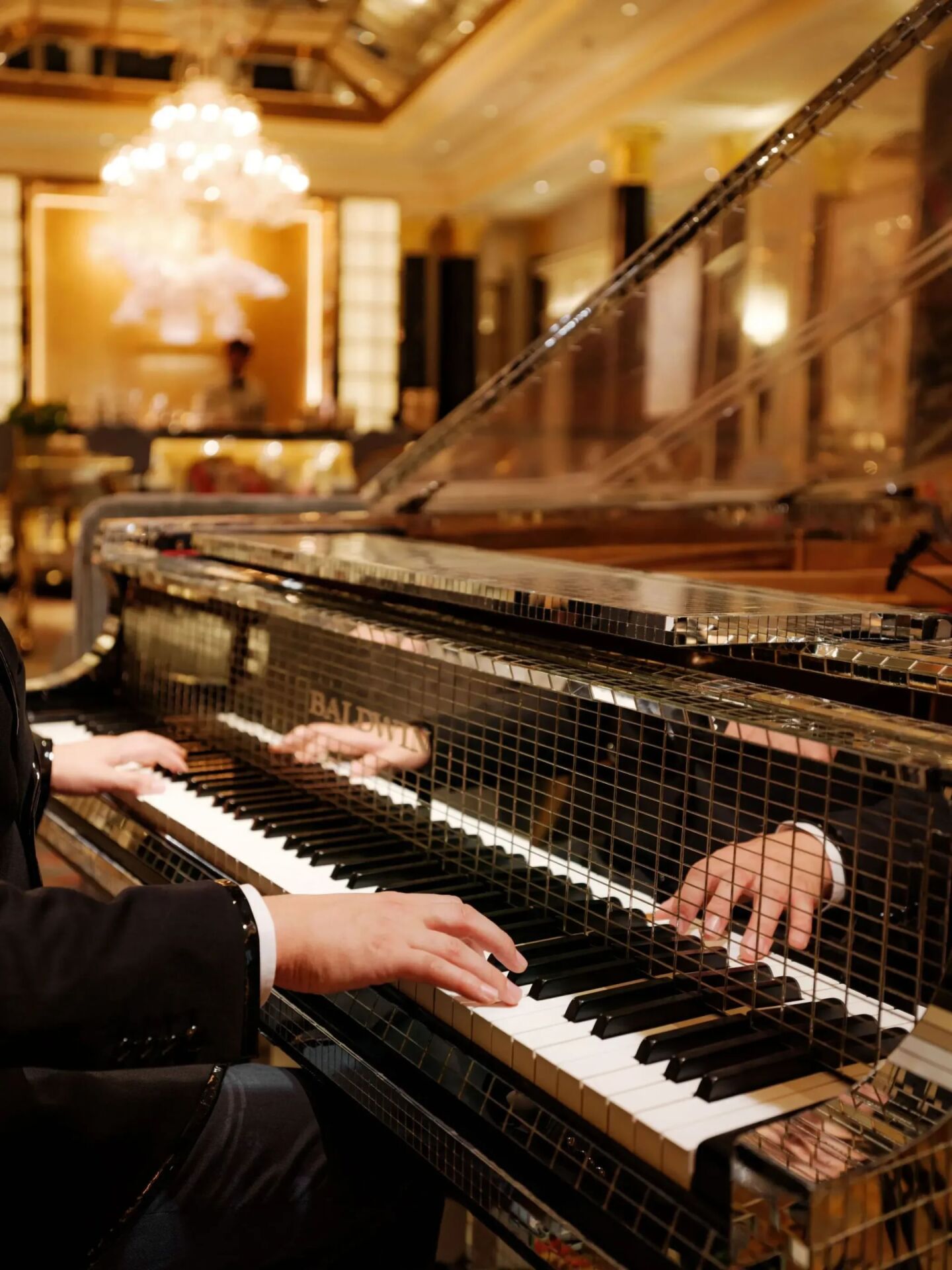 Artists' Bar Liberace Piano 