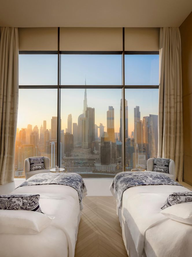 Dior Spa The Lana interior design, at The Lana - Dorchester Collection