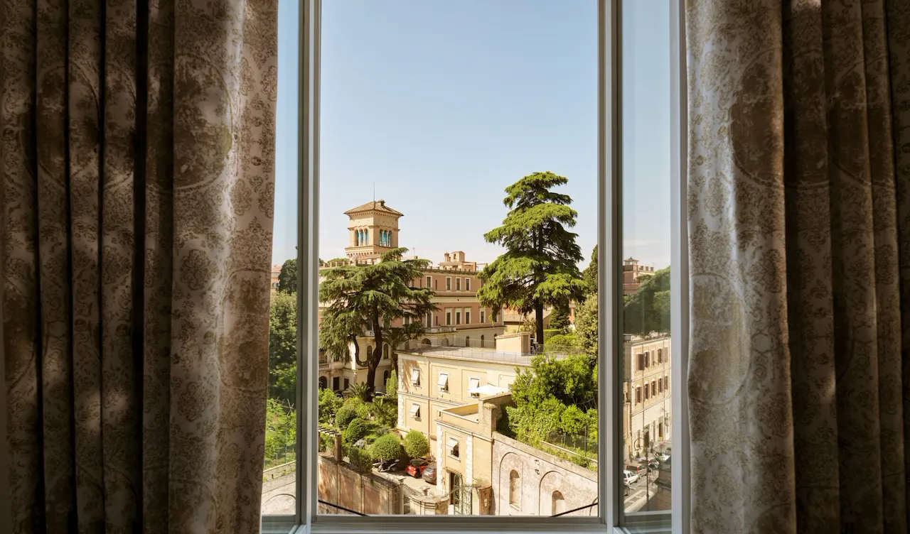 View on Villa Malta from Eden Suite