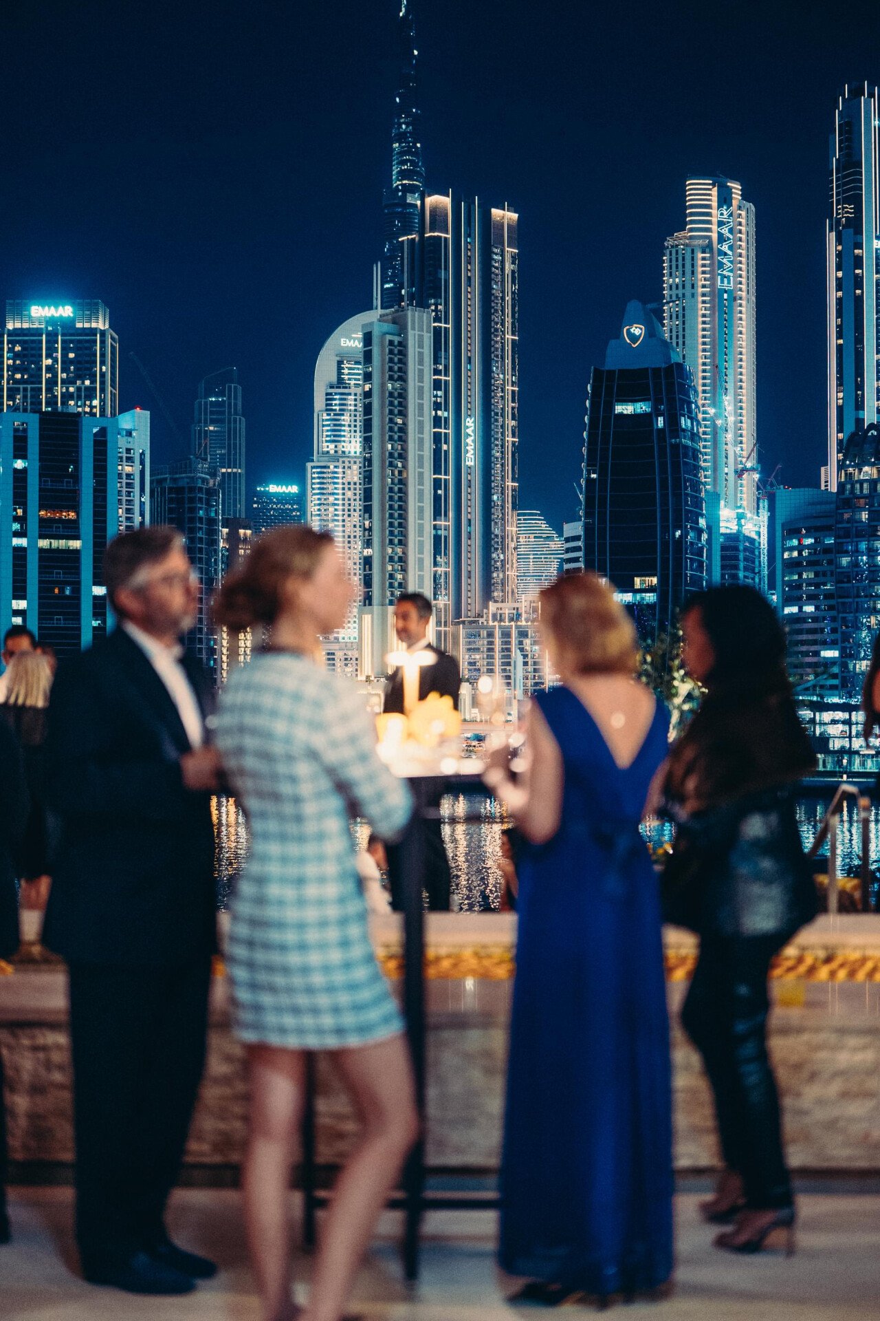 Food and drinks details at Riviera by Jean Imbert