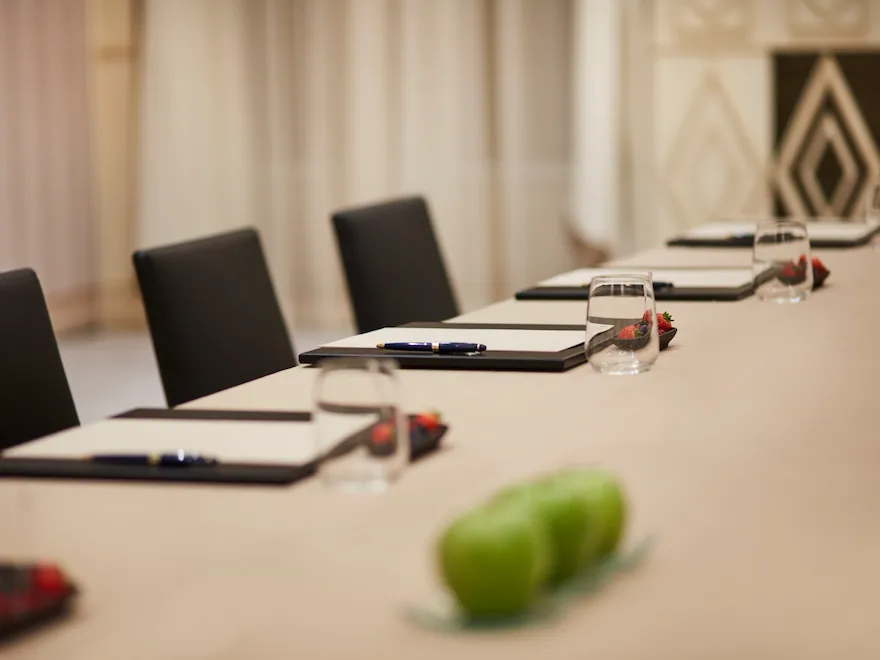 Sala Galilei allestita per una riunione