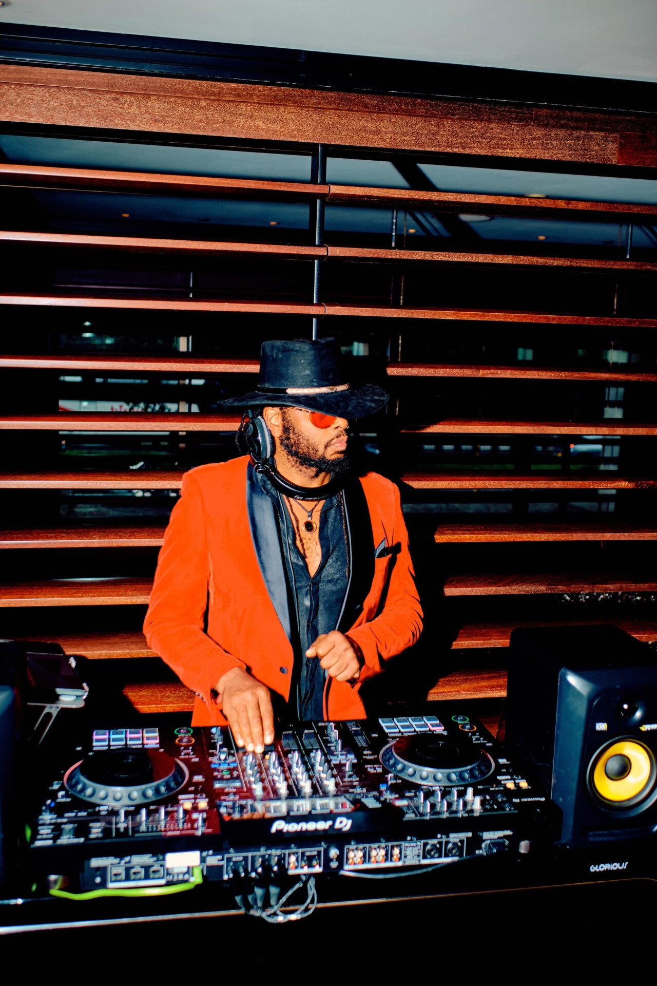 The Macallan Party at 45 Park Lane guests having a great time at night in Bar 45 with bartenders making cocktails  