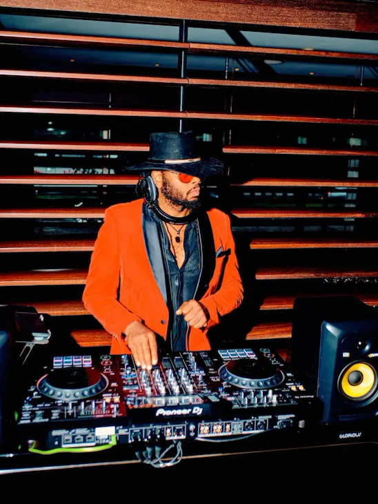 The Macallan Party at 45 Park Lane guests having a great time at night in Bar 45 with bartenders making cocktails