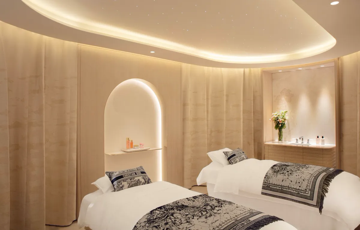 Visuel des espaces intérieurs du Dior Spa Plaza Athénée, à Paris