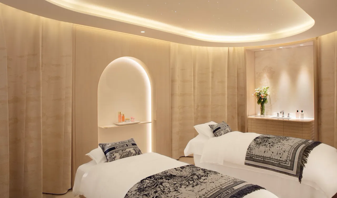 Visuel des espaces intérieurs du Dior Spa Plaza Athénée, à Paris
