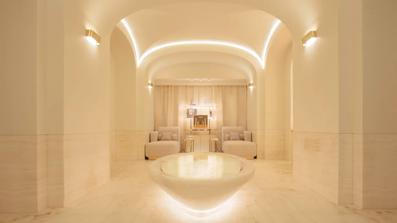 Visuel des espaces intérieurs du Dior Spa Plaza Athénée, à Paris