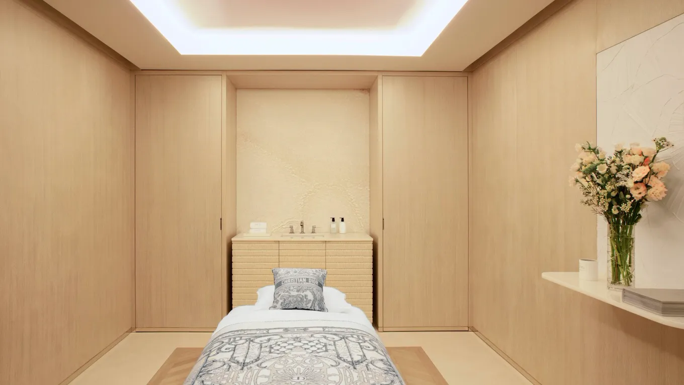 Visuel des espaces intérieurs du Dior Spa Plaza Athénée, à Paris