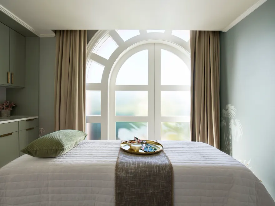 Massage room at The Beverly Hills Hotel Spa