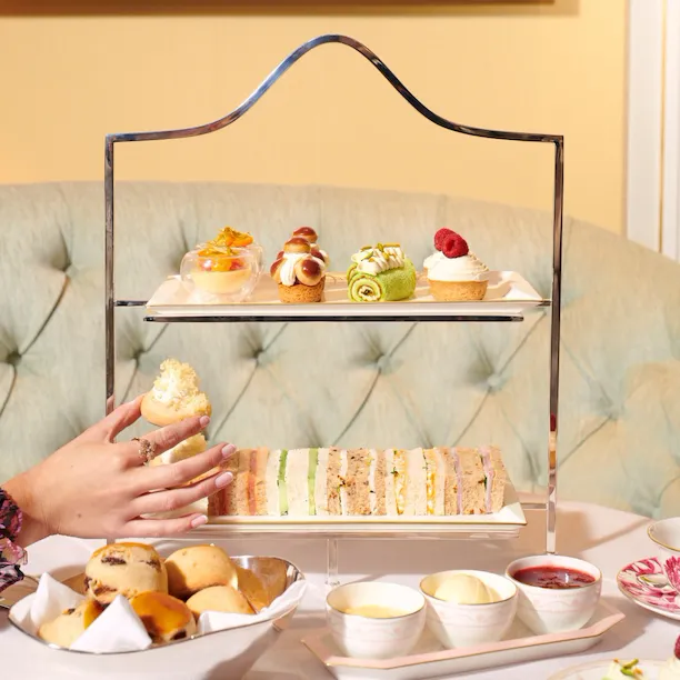 The Dorchester's festive afternoon tea 2022.