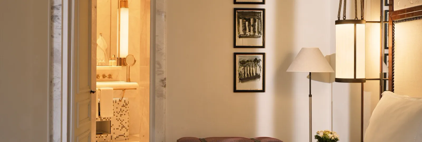 Eden Suite bedroom with bathroom