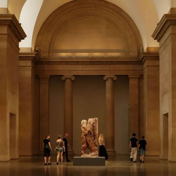 Iconic London destinations captured in soft, warm light during the day