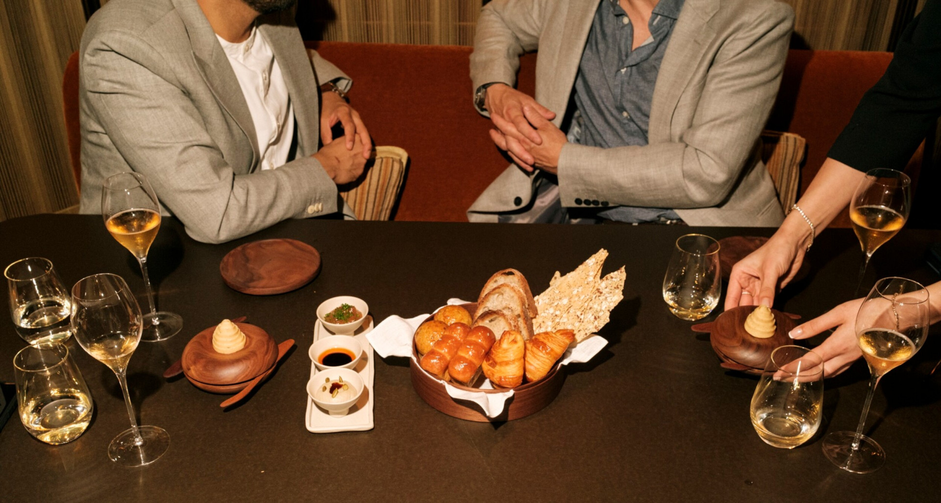 Images of food at Woven by Adam Smith. 