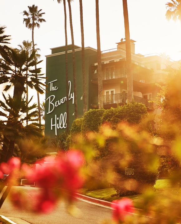 Exterior at The Beverly Hills Hotel, Los Angeles