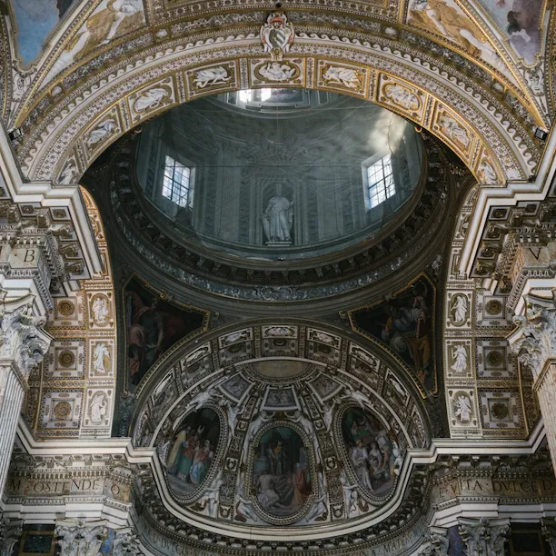 Soffitti affrescati della chiesa di Santa Maria ai Monti a Roma