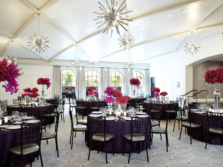 Wedding in Garden Ballroom at Hotel Bel-Air, Los Angeles