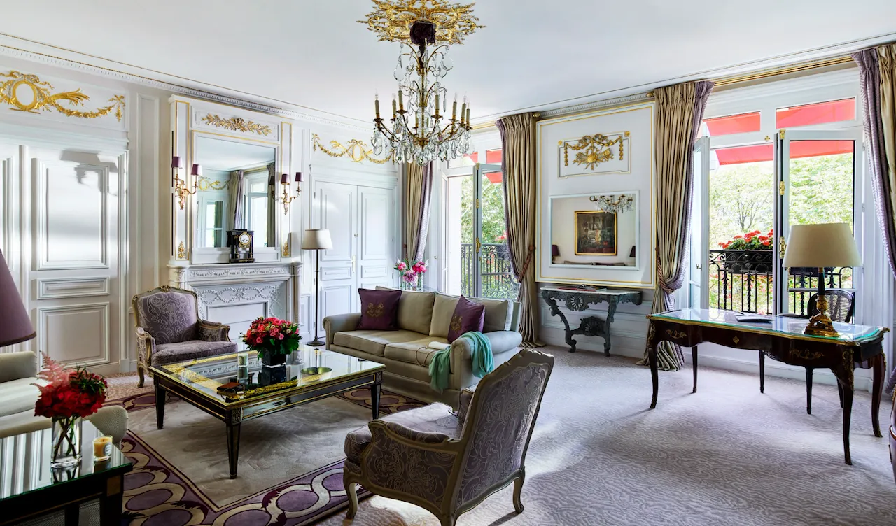 O salão da Suite Prestige