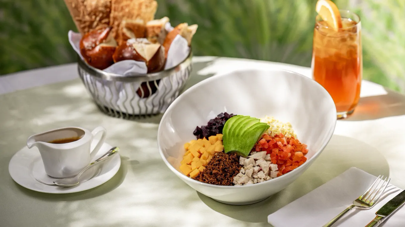 Mccarthy Salad lunch at Polo Lounge