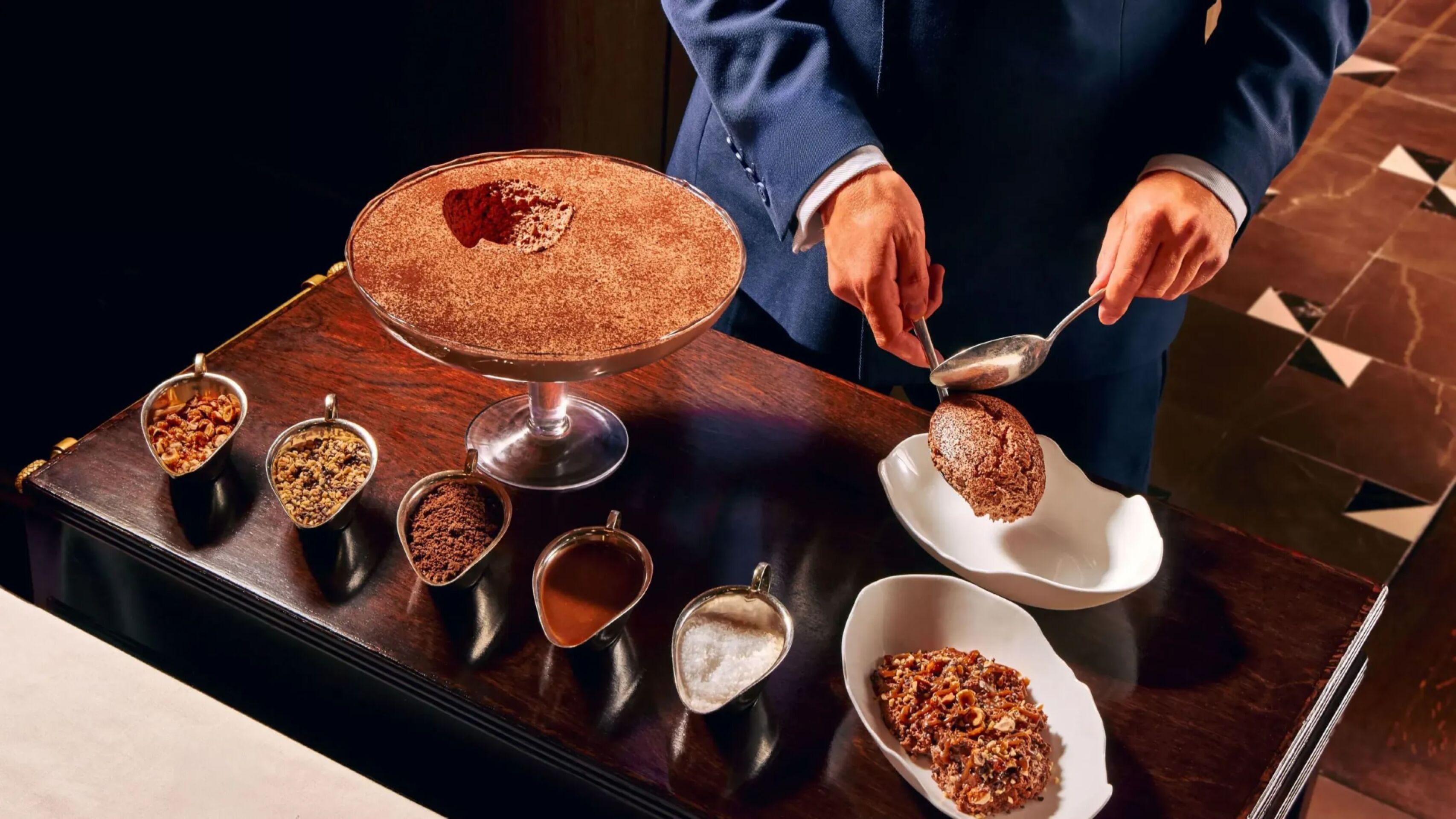 Puddings at The Grill at The Dorchester