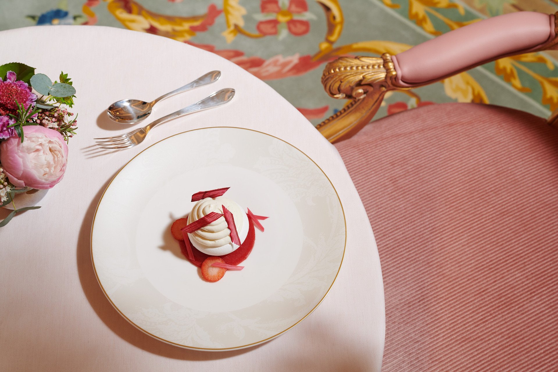 The Spring Afternoon Tea in The Promenade at The Dorchester. 