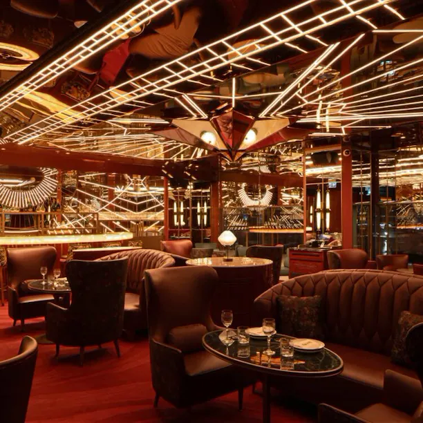 The interior design of China Tang