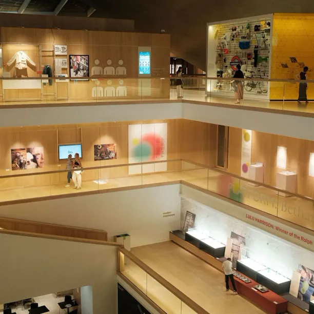 Iconic London destinations captured in soft, warm light during the day