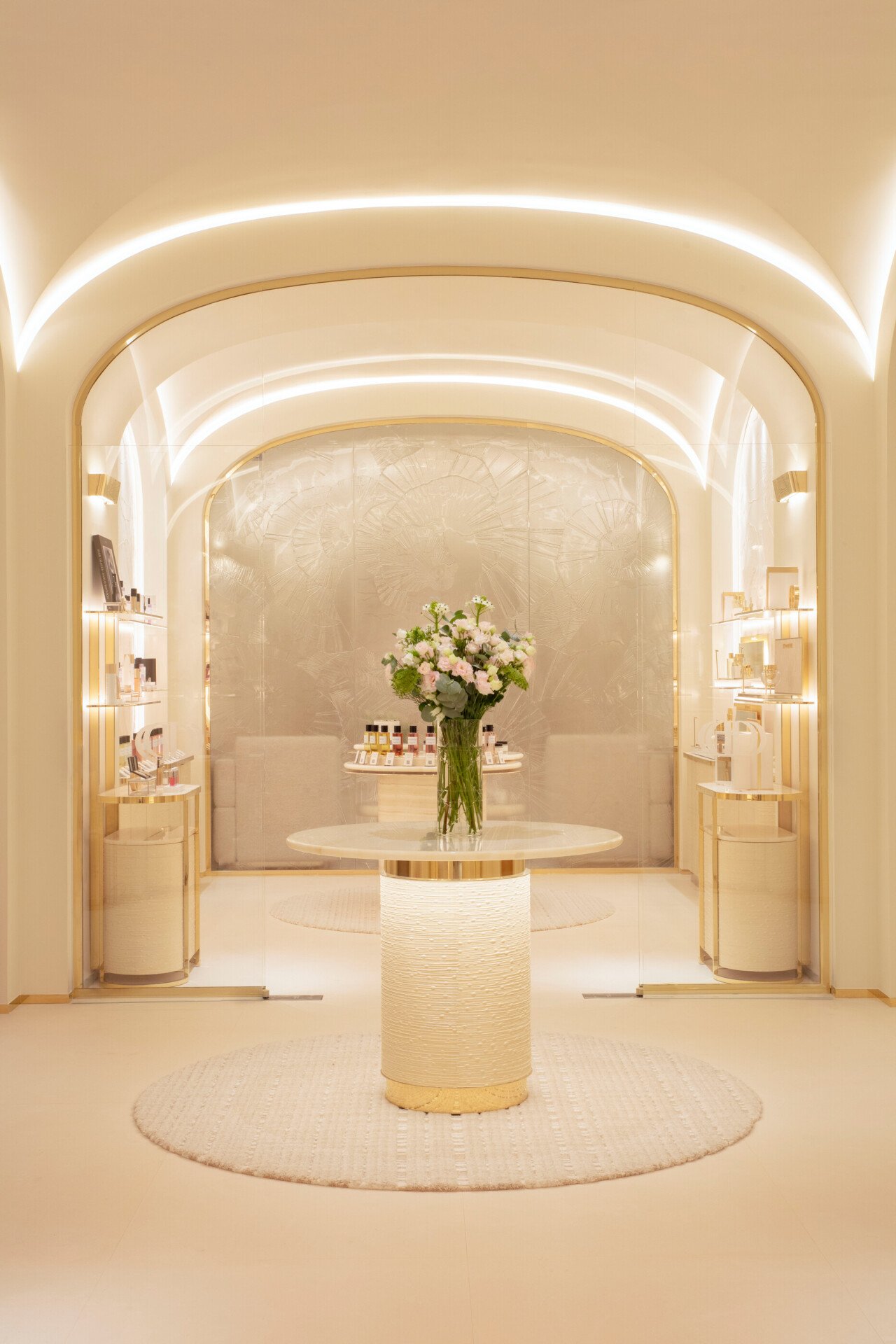 Visuel des espaces intérieurs du Dior Spa Plaza Athénée, à Paris