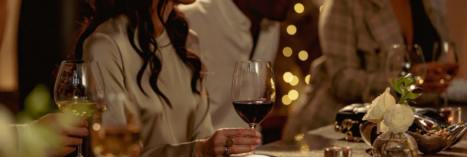 Dining in The Restaurant at Hotel Bel-Air, Los Angeles