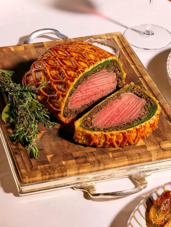 À la carte hero dishes at The Grill at The Dorchester