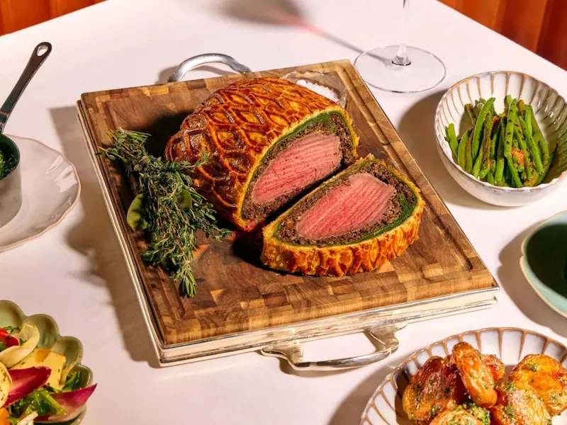 À la carte hero dishes at The Grill at The Dorchester