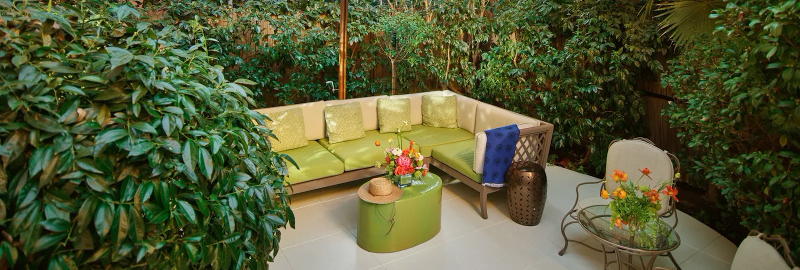 Beverly Hills Suite with Patio at The Beverly Hills Hotel, Beverly Hills, California