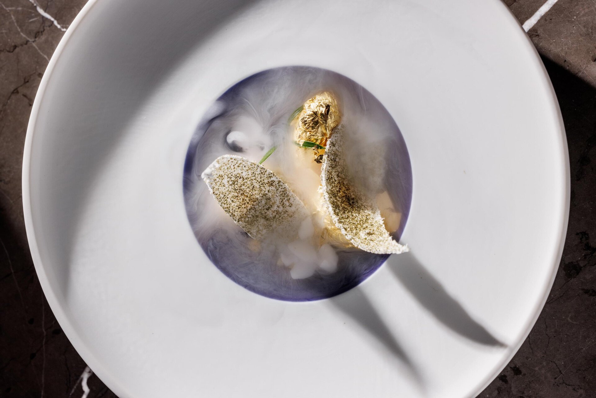 Virgilio Mago, lemon dessert from La Terrazza menu