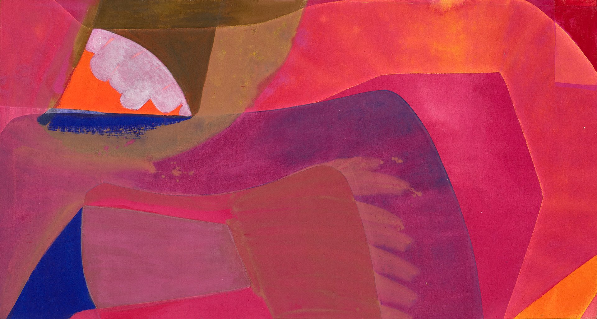 Abstract colorful shapes creating a vibrant, dynamic composition with a joyful mood.