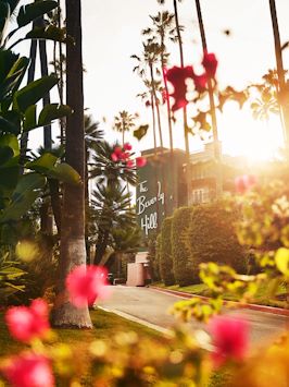 Exterior at The Beverly Hills Hotel, Los Angeles