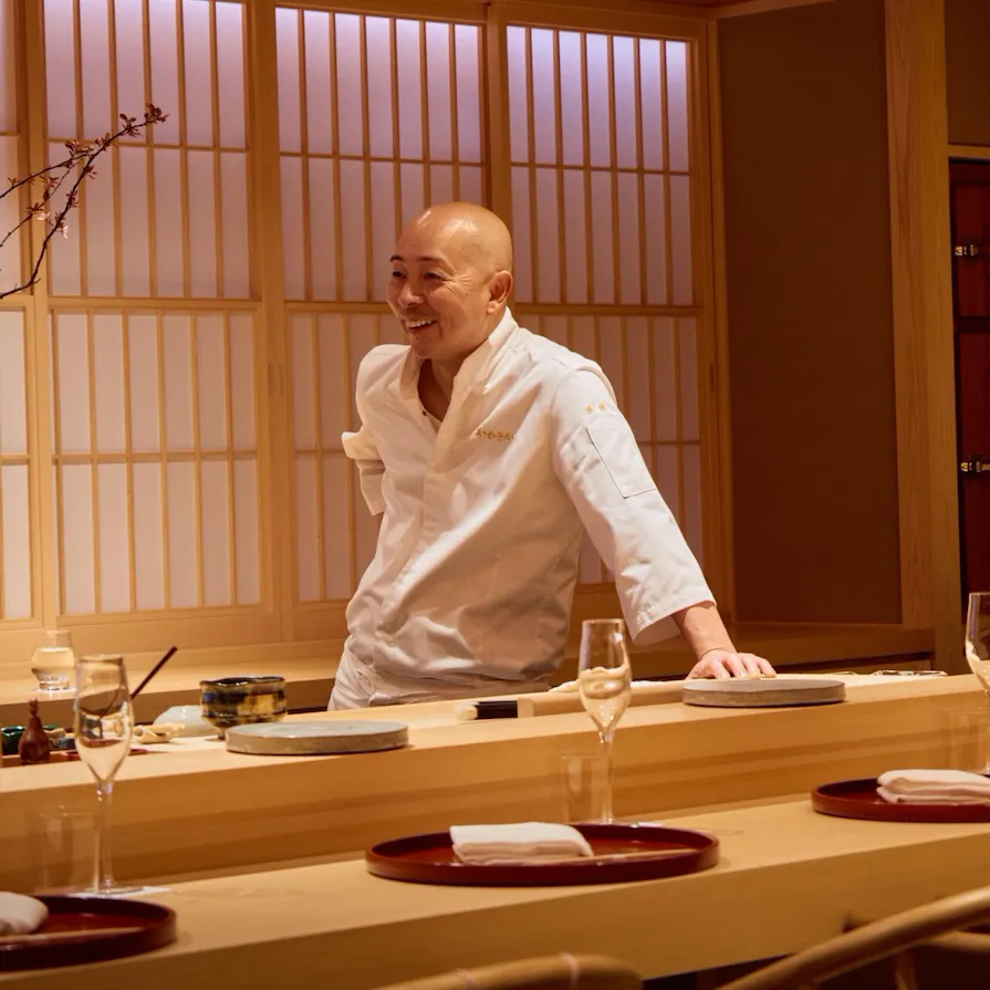 Spring menu at Sushi Kanesaka