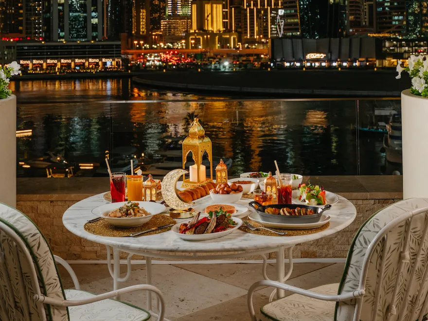 The Ramadan dishes in Riviera terrace